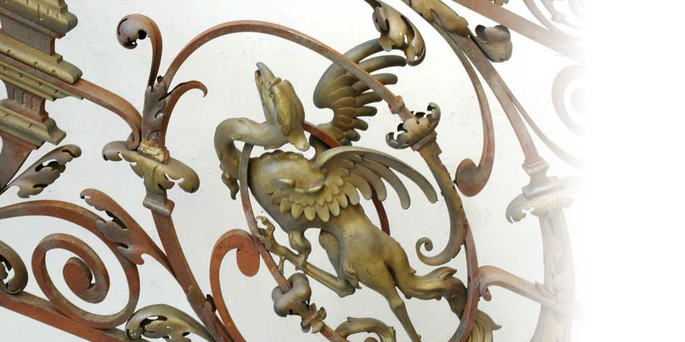 Exceptional banister from the Napoleon III period
