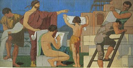 Architecture ceramic : Paul Sédille et Jules Loebnitz 