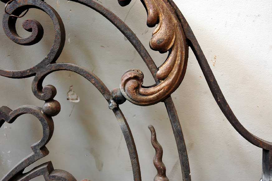 Door gates in cast iron and wrought iron.-4