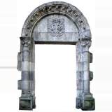 Carved stone chapel entrance door. - Reference 0039&nbsp;Width&nbsp;8' 10'' ¼&nbsp;Height&nbsp;13' 3'' ½
