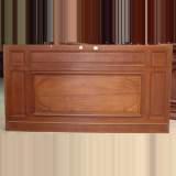 Low oak panelling with buffet and double doors - Reference 0190&nbsp;Height&nbsp;2' 2'' &nbsp;&nbsp;&nbsp;66cm