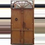 Double oak door. - Reference 0220 Height 9' 9'' ⅜ Double oak door. - Reference 0220 Height 9' 9'' ⅜