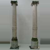 Paire de colonnes en granit - Réf.0411&nbsp;Hauteur&nbsp;277cm