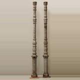 Paire de colonnes en fonte de fer - Réf.0497&nbsp;Hauteur&nbsp;266cm