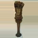 Pair of Atlantes  - Reference 0784&nbsp;Width&nbsp;2' 1'' ⅝&nbsp;Height&nbsp;9' 10'' ⅛