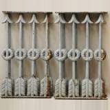 Clic droit pour ouvrir dans un nouvel onglet/fenêtre et imprimer la photo de la réf. 1001 Grille de balcon à décor de flèches