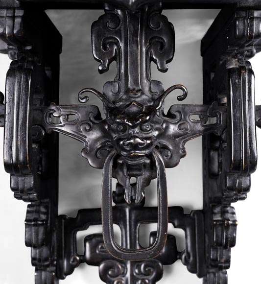 Eugène-Frédéric PIAT (1827-1903) - Pair of Japanese wall brackets, a similar model of which belonged to Sarah Bernhardt-6