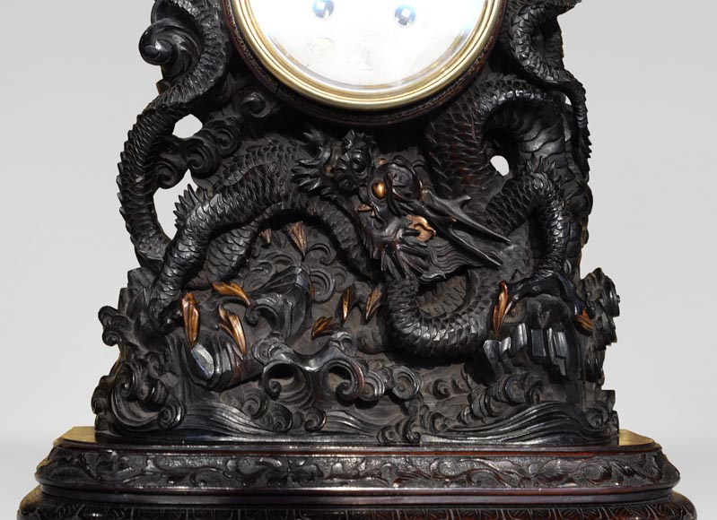 Clock with Chinese zodiac signs-2