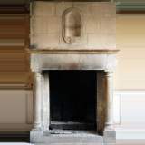 Renaissance stone fireplace mantel - Reference 1101&nbsp;Width&nbsp;6' 5'' ½&nbsp;Height&nbsp;9' 8'' ⅞