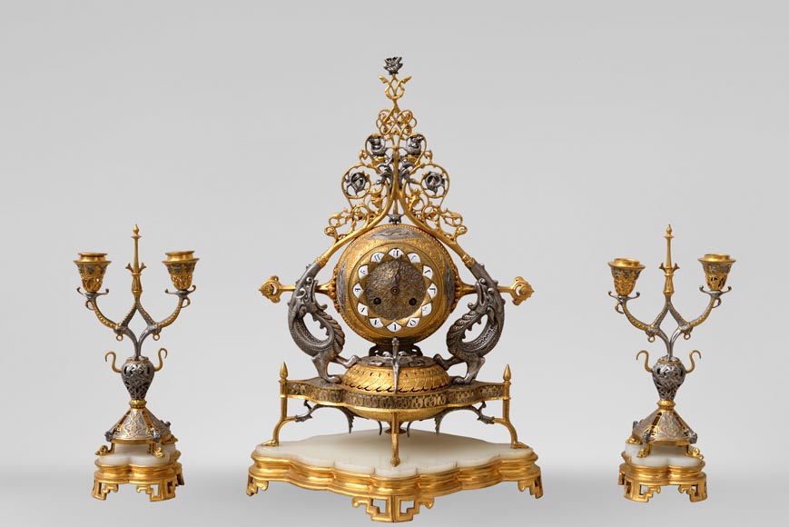 Victor GEOFFROY-DECHAUME (design by) and Auguste-Maximilien DELAFONTAINE (bronze) - 