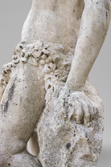 Venus and Cupid, 17th century Dutch sculpture, in Carrara marble-9