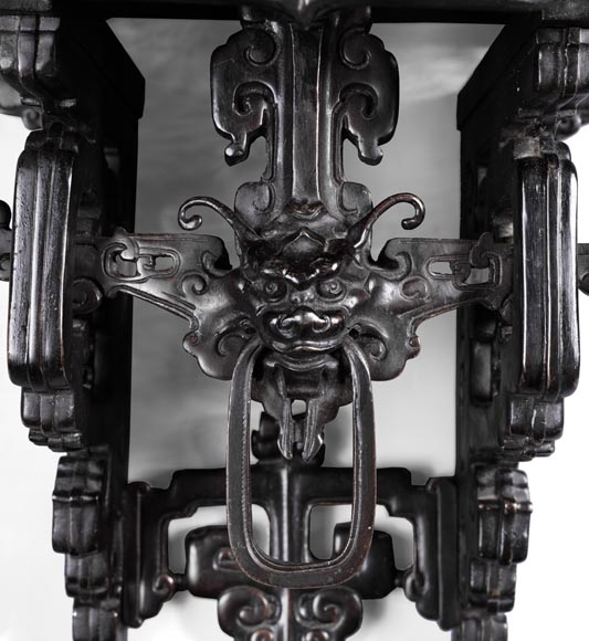 Eugène-Frédéric PIAT (1827-1903) - Pair of Japanese wall brackets, a similar model of which belonged to Sarah Bernhardt-3