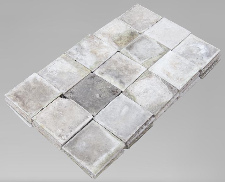 Small set of 18th century marble slabs-0