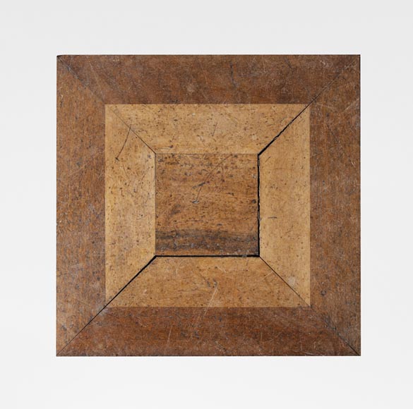 Set of parquet panels of different wood species, from the 20th century-0