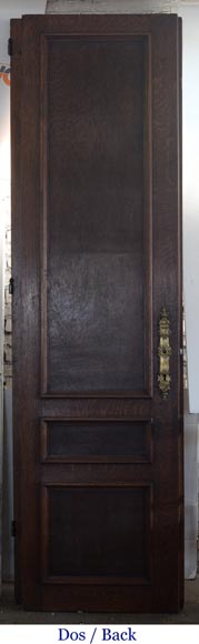 Double door in carved oak in Napoleon III style-9