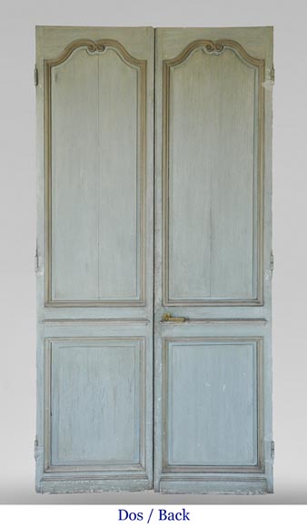Pair of Louis XVI style double doors-11