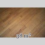 Lot of 38 m2 of old oak parquet flooring