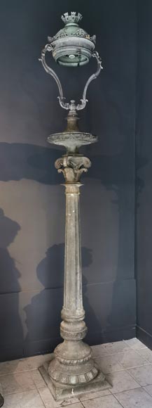 Important pair of bronze candelabra, 1868-1