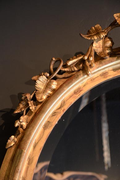 Napoleon III beveled mirror, second half of the 19th century-3