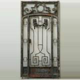 Right-click and open in new tab/window to print picture of ref. 1274 Napoleon III wrought iron door