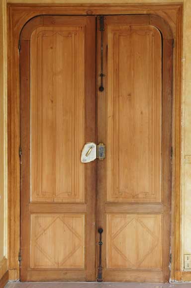 Set of 19th century wooden doors-0