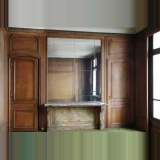 Boiserie en chêne avec une paire de consoles - Réf.1379