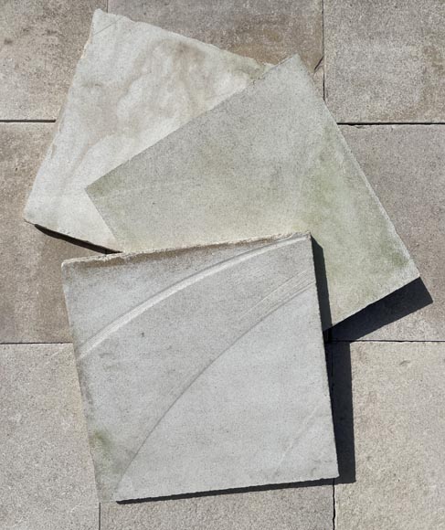 Set of 8,5 m² of stone flooring-4