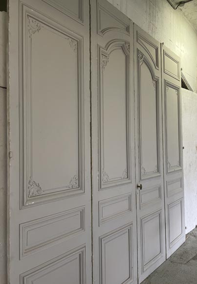 Large quadruple door with Napoleon III decor-7