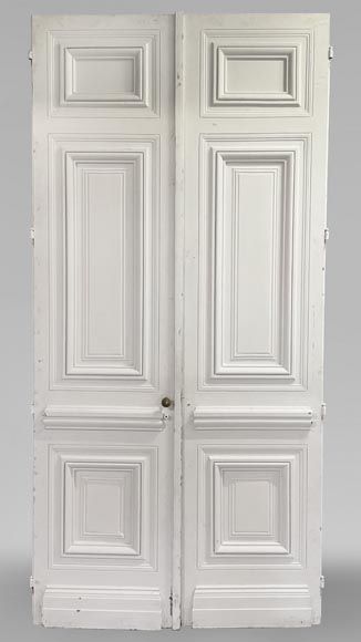 Pair of large molded double doors-0