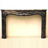 Portor marble Regence style mantel