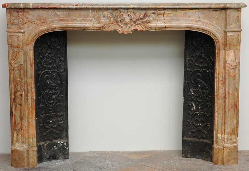 Sarrancolin_marble_mantel_Regence_style.jpg