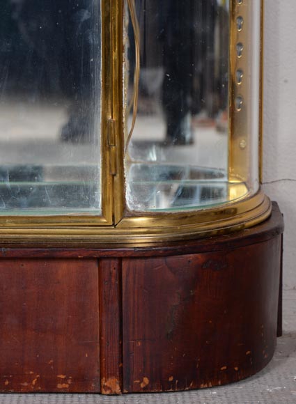 Early 20th century shop or collector's display cabinet-8