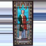 Stained glass Bachelier window