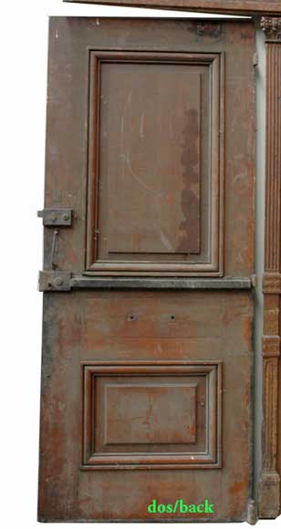 Oak 19th century double door -14