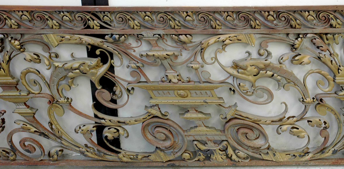 Exceptional banister from the Napoleon III period-1