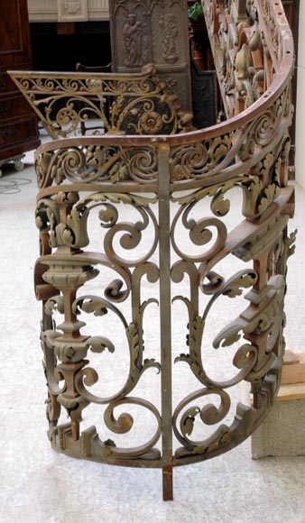 Exceptional banister from the Napoleon III period-10