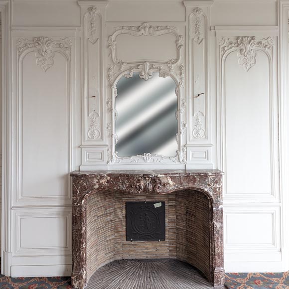 Louis XV style paneled room-0