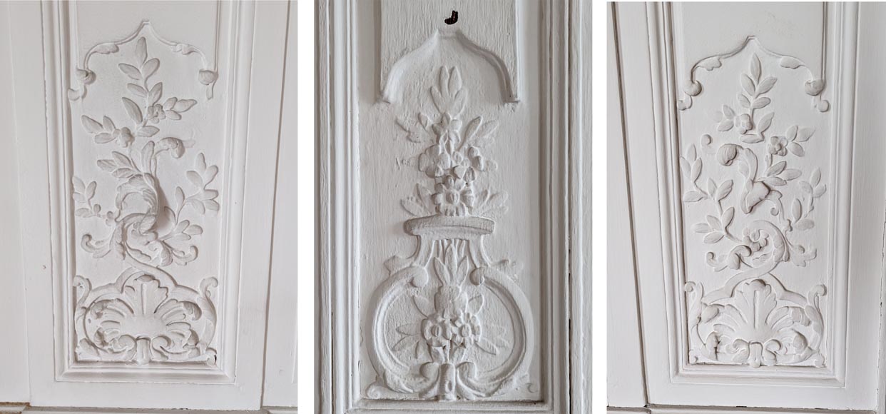 Louis XV style paneled room-7