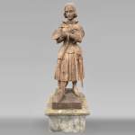Joan of Arc cast-iron statue