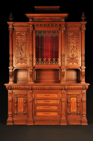 Henri-Auguste FOURDINOIS (1830–1907) – Neo-Renaissance sideboard Henri-Auguste FOURDINOIS (1830–1907) – Neo-Renaissance sideboard-0