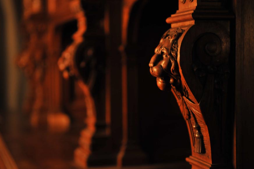 Henri-Auguste FOURDINOIS (1830–1907) – Neo-Renaissance sideboard Henri-Auguste FOURDINOIS (1830–1907) – Neo-Renaissance sideboard-8
