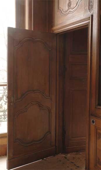 Oak paneled room from the beginning of the 20th century-7
