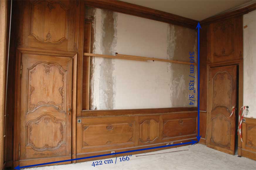 Oak paneled room from the beginning of the 20th century-9