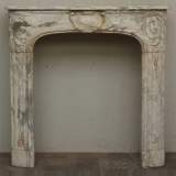 Antique Regence style mantel from the 18th century