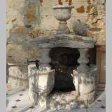 Antique stone well from the 18th century