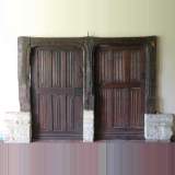 Wood gothic doors