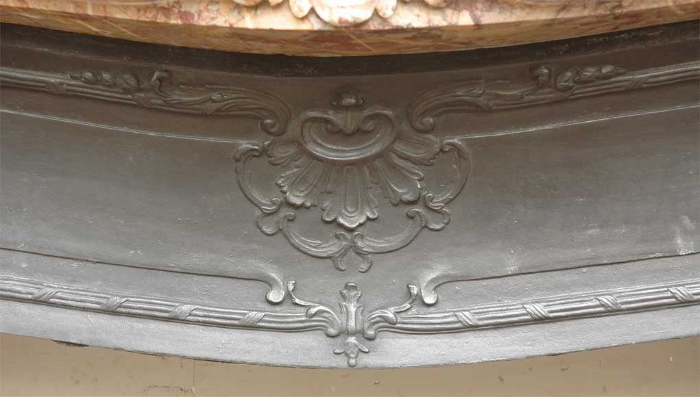 Louis XV style fireplace in Sarrancolin