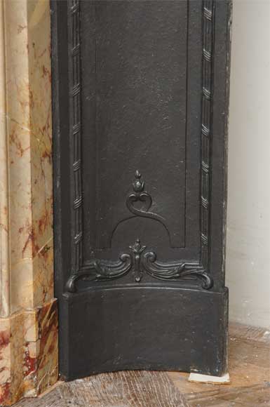 Louis XV style fireplace in Sarrancolin