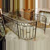 18th century altar gate. - Reference 9136 Width 19' 5'' ⅛ Height 2' 8'' ¼ 18th century altar gate. - Reference 9136 Width 19' 5'' ⅛ Height 2' 8'' ¼