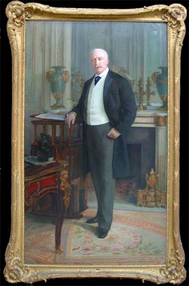 Standing portrait of the French President Félix Faure-0